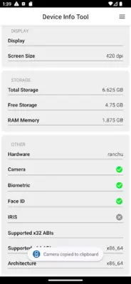 Device Info Tool android App screenshot 9
