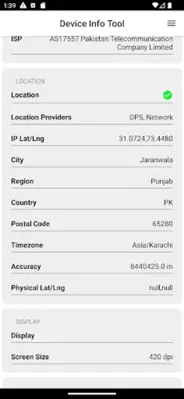Device Info Tool android App screenshot 11