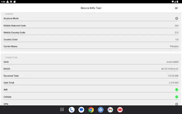 Device Info Tool android App screenshot 5