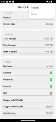 Device Info Tool android App screenshot 8